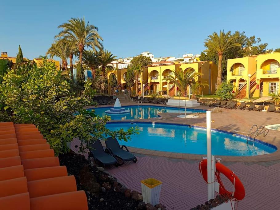 Ferienwohnung Casa Buenavida - Coqueto Apartamento Reformado, Piscina Y Terraza Maspalomas  Exterior foto